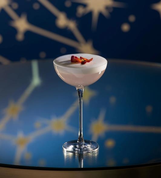 An alcoholic beverage
