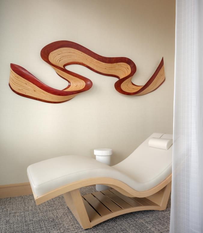 A spa chair