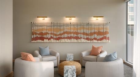 A lounge in the spa