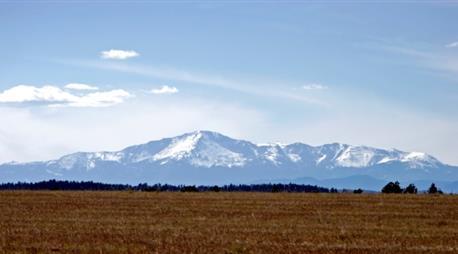 A mountain range 