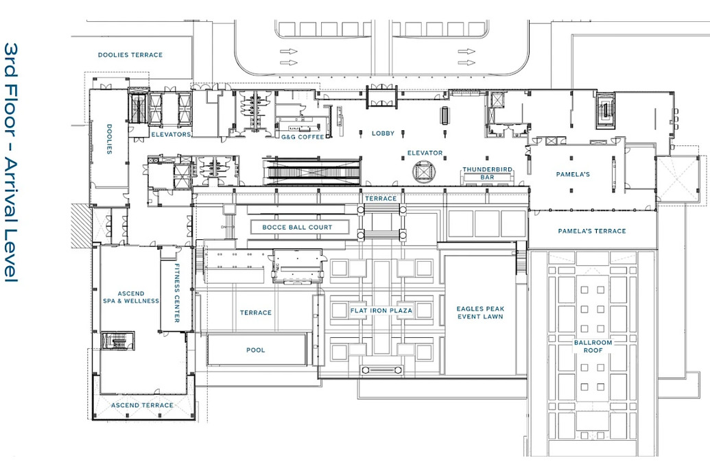 3RD LEVEL – ARRIVAL & AMENITIES