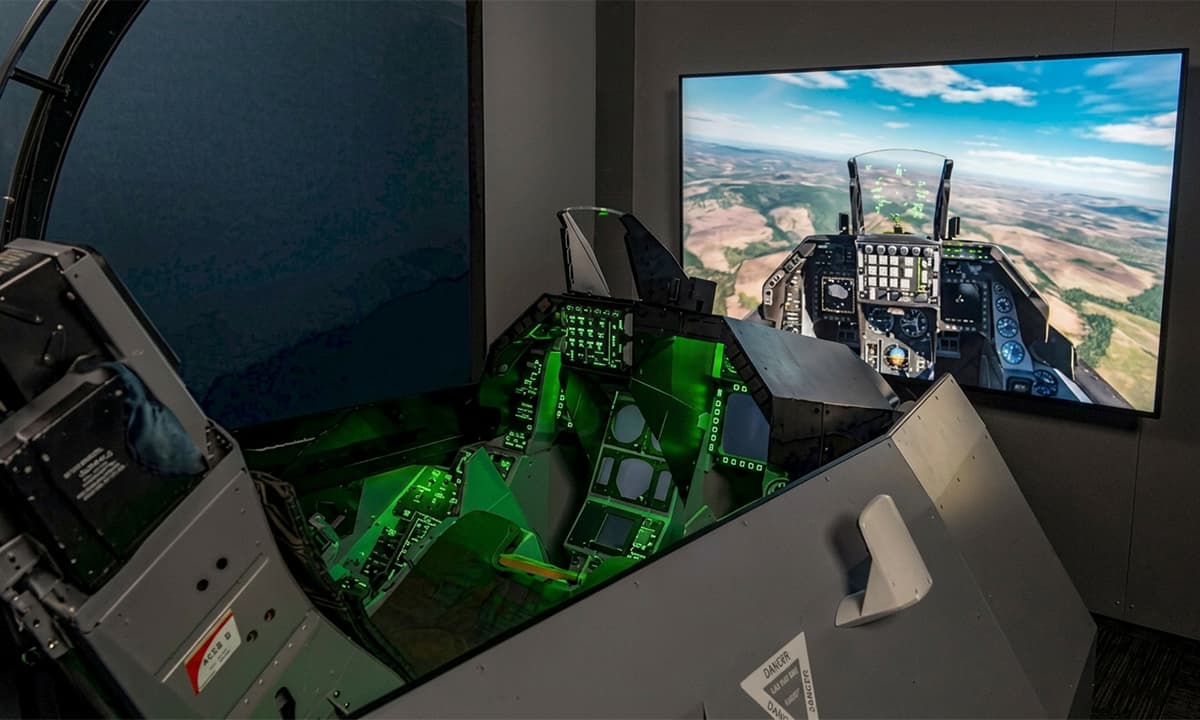 flight simulator room