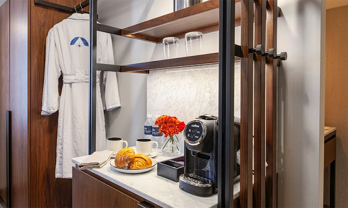 robes and room amenties