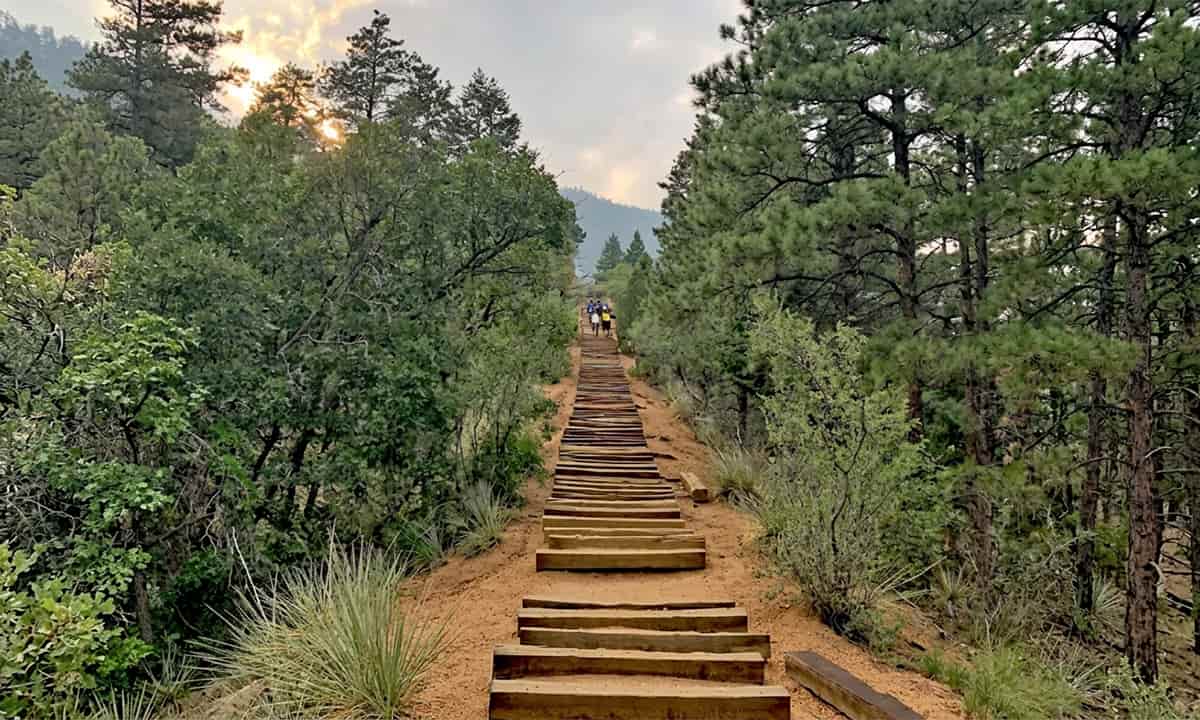 outdoor large staircase